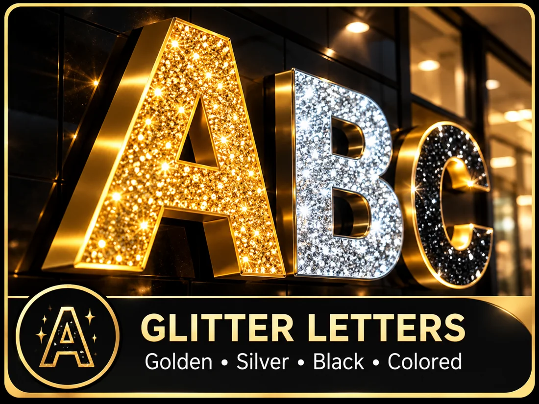 Glitter Letters